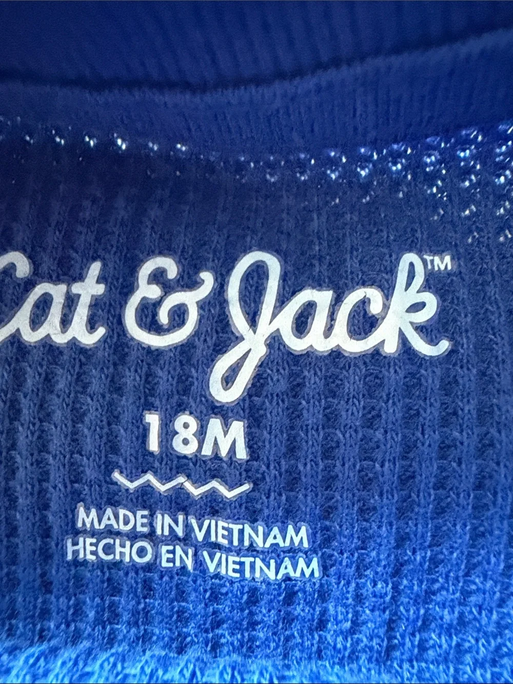 (Set of 5) Cat & Jack 18M shirts.
